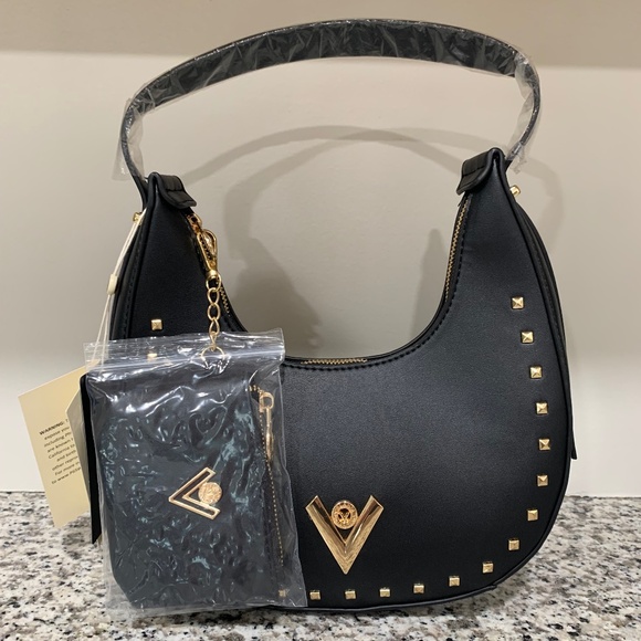 Valentino Orlandi Studded Shoulder Bag - NWT - Picture 1 of 9